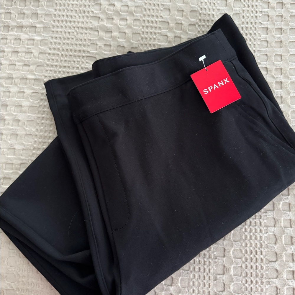 SPANX Women’s Wide Leg Black Pants